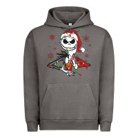 Pigment Tornado spooky christmas character with lights Urban Hoodie - killa-kam