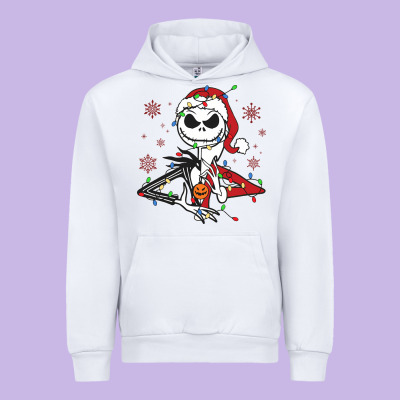 Urban Hoodie spooky christmas character with lights