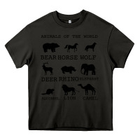 Asphalt Anımals Of The World Heavy Core Tee - Bettercallsaul