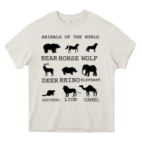 Cream Anımals Of The World Heavy Core Tee - Bettercallsaul