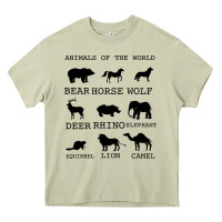 Mossy Anımals Of The World Heavy Core Tee - Bettercallsaul