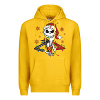 Lemon spooky christmas character with lights Premium Hoodie - killa-kam