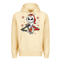 Pina Colada spooky christmas character with lights Premium Hoodie - killa-kam