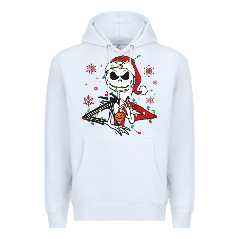 Spooky Christmas Character With Lights Premium Hoodie by killa-kam | Teevron