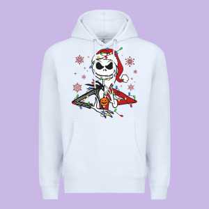 Spooky Christmas Character With Lights Premium Hoodie Designed By Killa-kam
