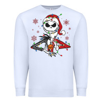 Spooky Christmas Character With Lights Premium Sweatshirt | Teevron