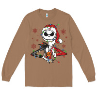 Toasted Coconut spooky christmas character with lights Long Sleeve Tee - killa-kam
