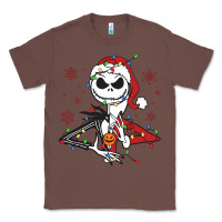 Chestnut spooky christmas character with lights Classic Tee - killa-kam