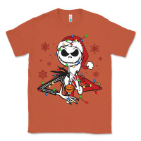 Copper spooky christmas character with lights Classic Tee - killa-kam