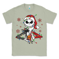 Matcha spooky christmas character with lights Classic Tee - killa-kam