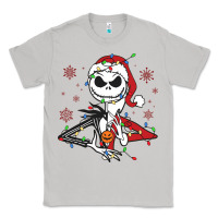 Moon Dust spooky christmas character with lights Classic Tee - killa-kam