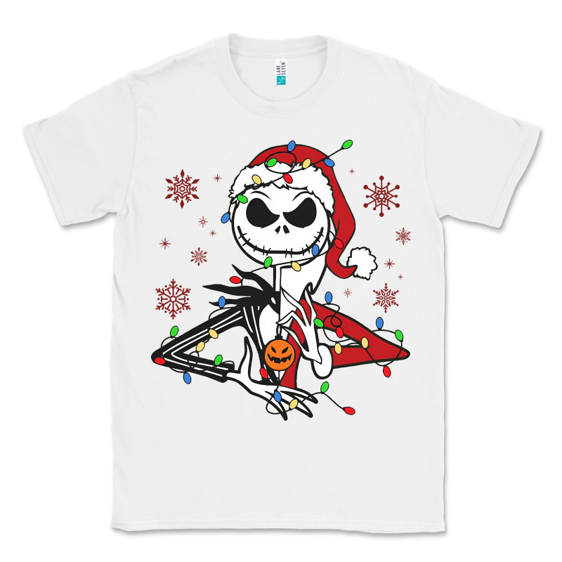 Spooky Christmas Character With Lights Classic Tee by killa-kam | Teevron