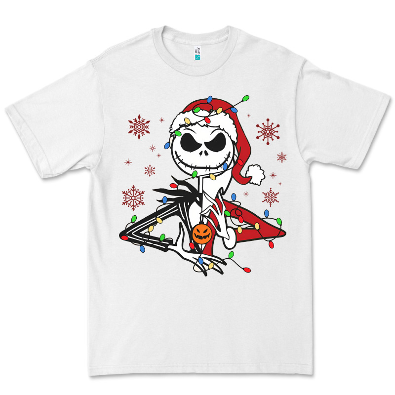 Spooky Christmas Character With Lights Premium Tee by killa-kam | Teevron