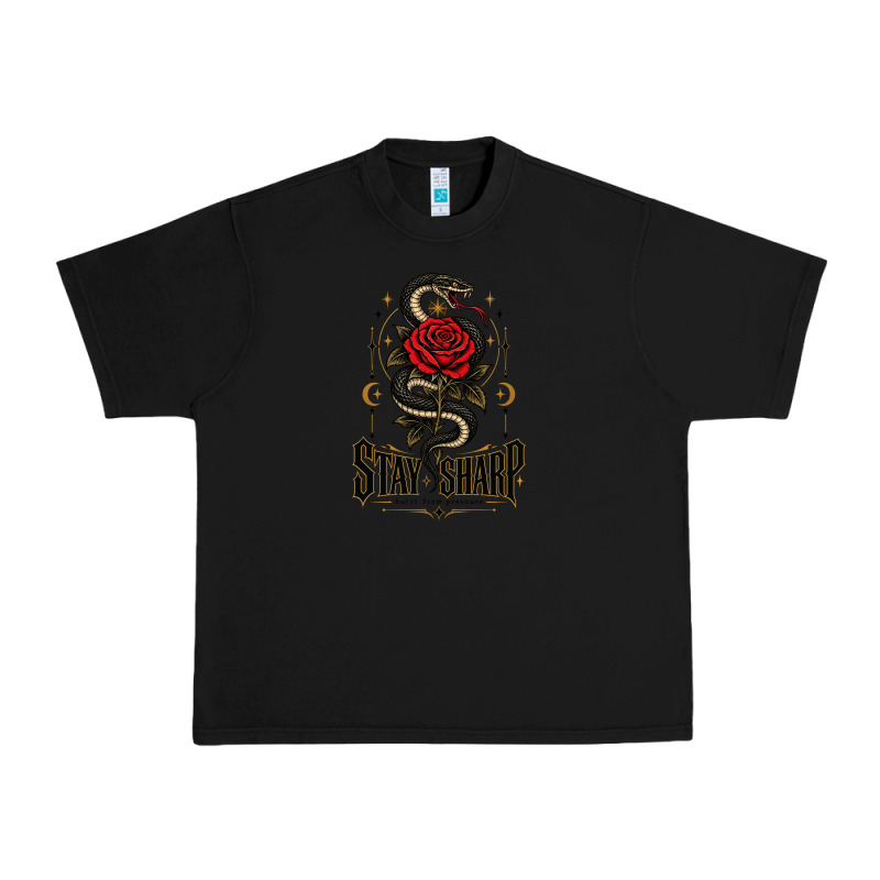 Stay Sharp   Revised Urban Heavy Tee by adamafterink | Teevron
