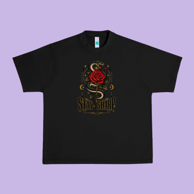 Stay Sharp   Revised Urban Heavy Tee Designed By Adamafterink