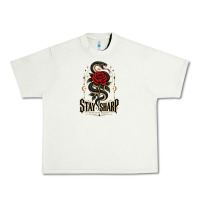 Pistachio stay sharp   revised Urban Heavy Tee - adamafterink