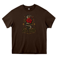 Chocolate Brown stay sharp   revised Heavy Core Tee - adamafterink