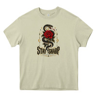 Mossy stay sharp   revised Heavy Core Tee - adamafterink