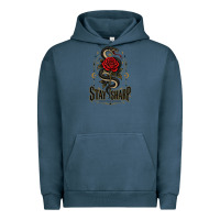 Pigment Midnight Navy stay sharp   revised Urban Hoodie - adamafterink
