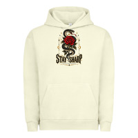 Pigment Pistachio stay sharp   revised Urban Hoodie - adamafterink