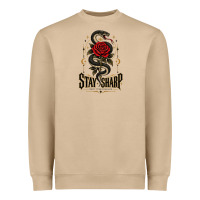 Mushroom stay sharp   revised Heavyweight Sweatshirt - adamafterink