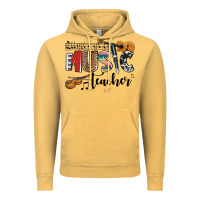 Vintage Mustard music teacher Vintage Hoodie - AdoDesignShop