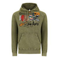 Vintage Olive music teacher Vintage Hoodie - AdoDesignShop