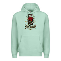 Seafoam stay sharp   revised Premium Hoodie - adamafterink