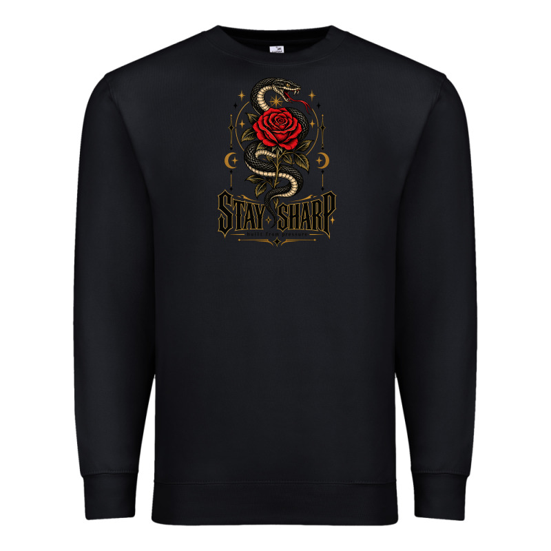 Stay Sharp   Revised Premium Sweatshirt by adamafterink | Teevron