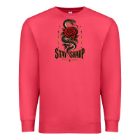 Cardinal stay sharp   revised Premium Sweatshirt - adamafterink