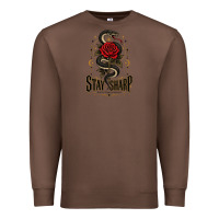 Chestnut stay sharp   revised Premium Sweatshirt - adamafterink