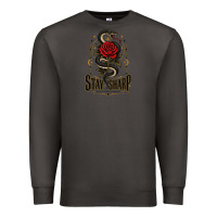 Smoke stay sharp   revised Premium Sweatshirt - adamafterink