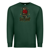 Sports Green stay sharp   revised Premium Sweatshirt - adamafterink