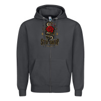 Smoke stay sharp   revised Zipper Hoodie - adamafterink