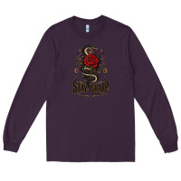 Plum stay sharp   revised Long Sleeve Tee - adamafterink