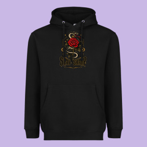 Stay Sharp   Revised Heavyweight Hoodie Designed By Adamafterink
