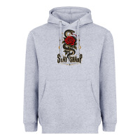 Heather Grey stay sharp   revised Heavyweight Hoodie - adamafterink