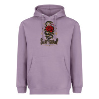 Lavender stay sharp   revised Heavyweight Hoodie - adamafterink