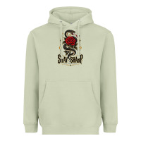 Matcha stay sharp   revised Heavyweight Hoodie - adamafterink
