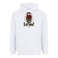 White stay sharp   revised Heavyweight Hoodie - adamafterink