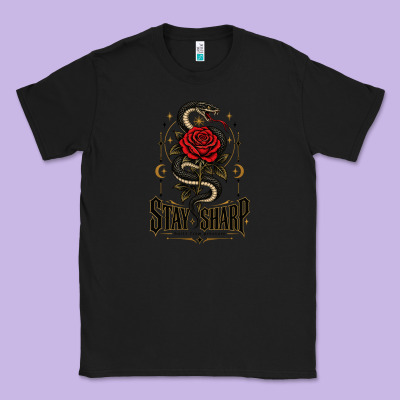 stay sharp   revised Classic Tee | Teevron