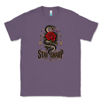 Lavender stay sharp   revised Classic Tee - adamafterink