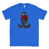 True Royal stay sharp   revised Classic Tee - adamafterink