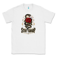 White stay sharp   revised Classic Tee - adamafterink