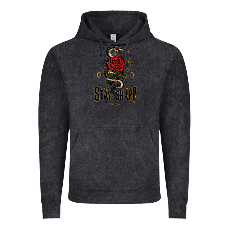 Stay Sharp   Revised Vintage Hoodie by adamafterink | Teevron