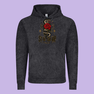 Vintage Hoodie stay sharp   revised