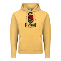 Vintage Mustard stay sharp   revised Vintage Hoodie - adamafterink