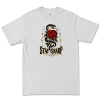 Dove Grey stay sharp   revised Premium Tee - adamafterink