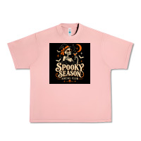 Salmon Spooky Season Social Club Urban Heavy Tee - Merry & Macabre