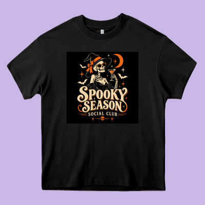 Heavy Core Tee Spooky Season Social Club